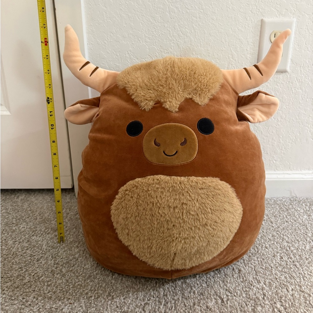 Marshal the Highland Cow Squishmallow - 16 inch